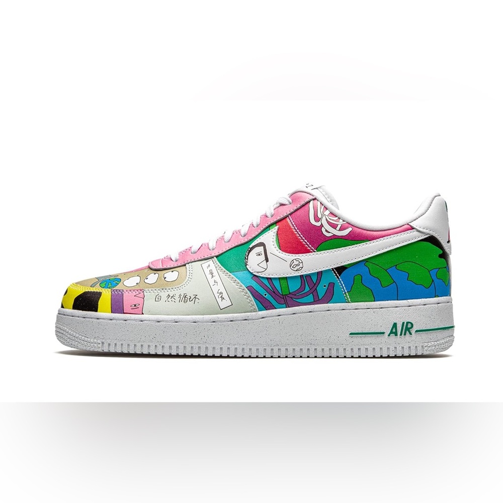NIKE x Ruohan Wang Air Force 1 Low Flyleather Sneakers Men’s Leather Sport Shoes